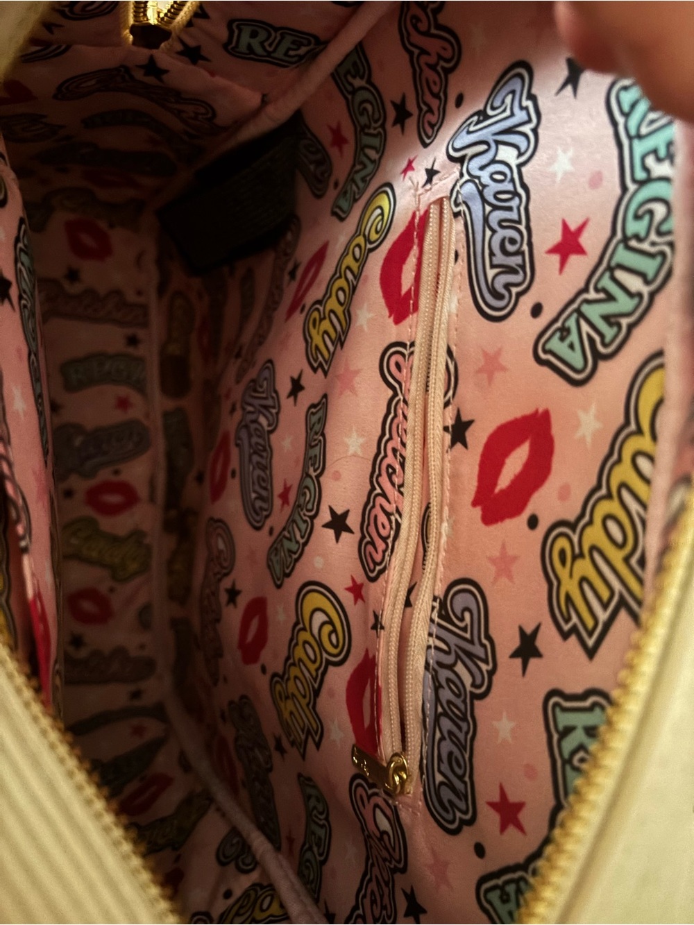 Mean Girls Loungefly Pink 'Burn Book' Backpack EUC - Picture 3 of 5